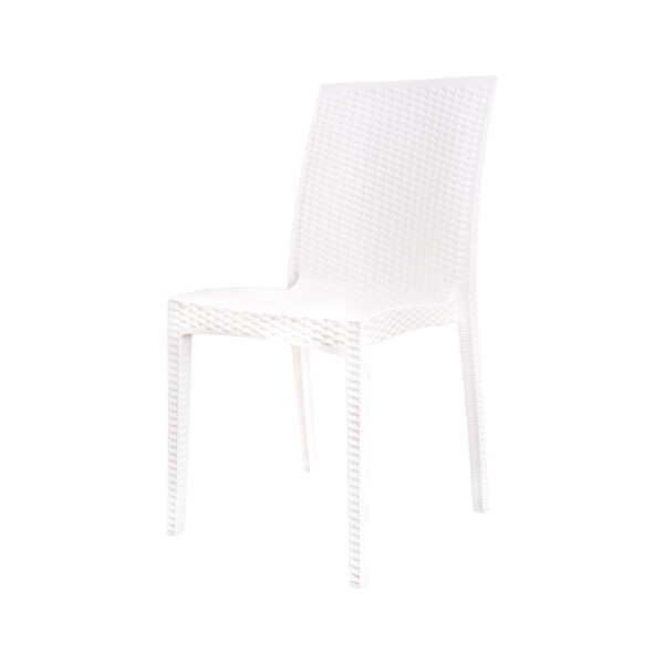 Panama DF 098-W Full Plastic High Back Easy Chair
