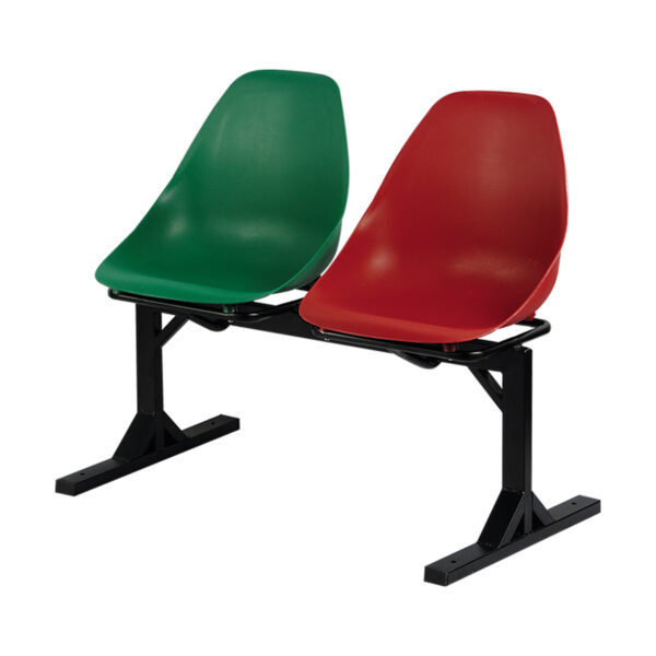 Panama P 232 Steel Plastic 2 Seater Visiter Chairs